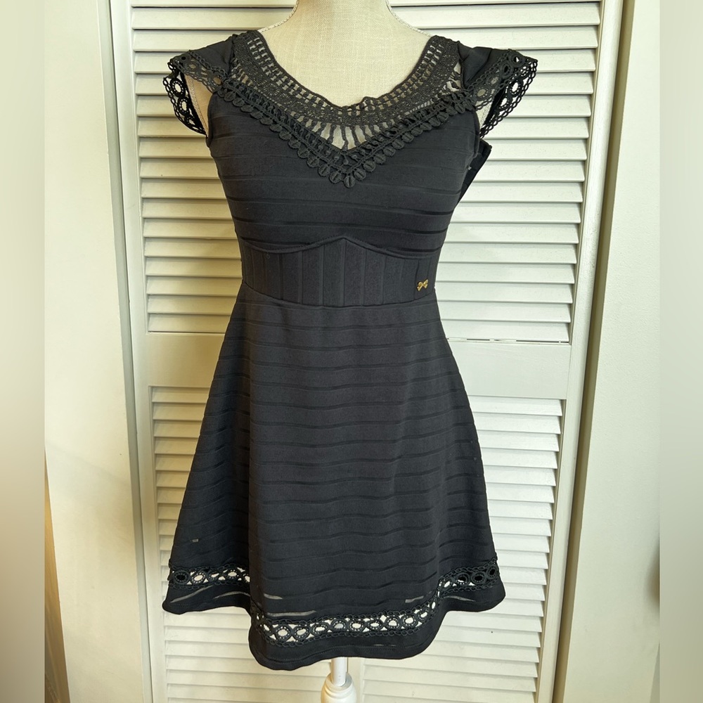 Black Lucy in the Sky Dress